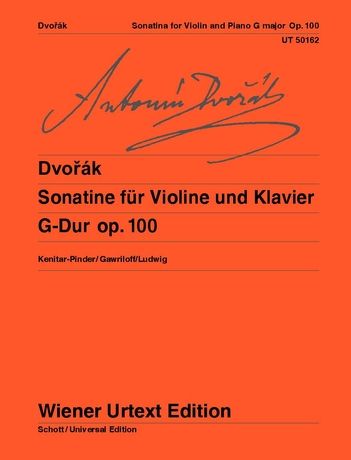 Dvorák Sonatine for violin and piano - op. 100