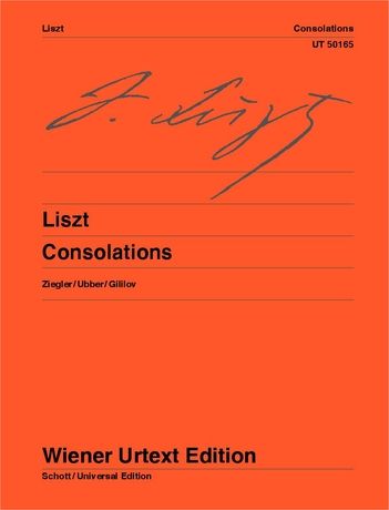 Liszt Consolations for piano