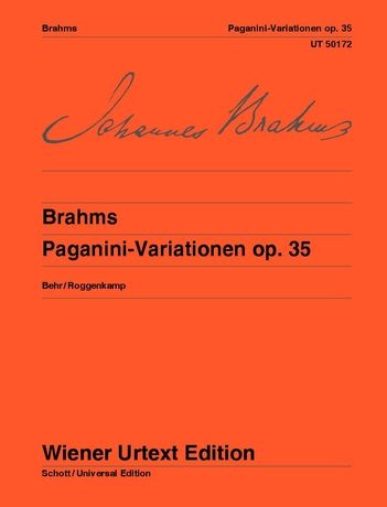 Brahms: Paganini Variations - op. 35