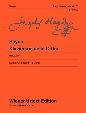 Haydn Piano Sonata in C Major Hob. XVI:35