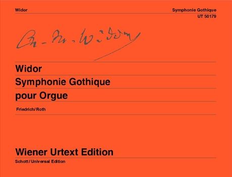 Widor Symphonie gothique for organ - op. 70