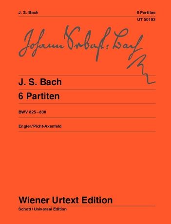 Bach: 6 Partitas for piano BWV 825–830