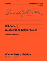 Schoenberg Ausgewahlte Klaviermusik (Selected Piano Pieces)
