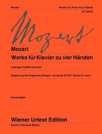 Mozart: Works for piano 4 hands