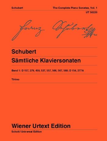 Schubert: Complete Sonatas for piano Volume 1
