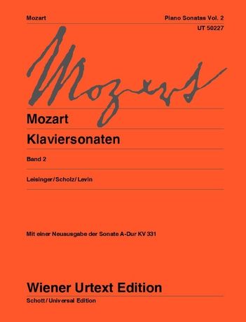 Mozart Piano Sonatas Volume 2 Revised