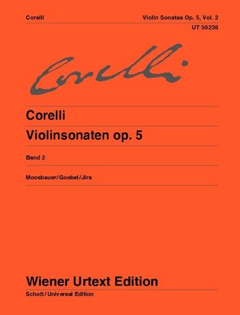 Corelli: Violin Sonatas - op. 5 Volume 2