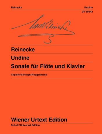 Reinecke Undine for flute and piano