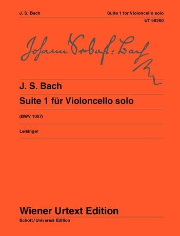 Bach: Suite I for violoncello solo BWV 1007