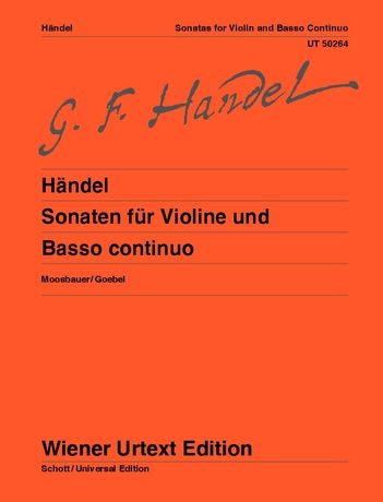 Handel Sonatas for violin and basso continuo