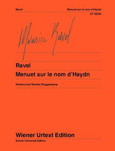 Ravel: Menuet sur le nom d'Haydn