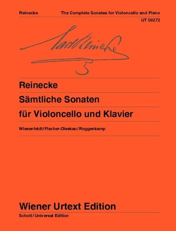 Reinecke Complete Violoncello Sonatas for violoncello and piano