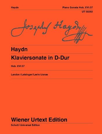 Haydn Piano Sonata in D Major Hob. XVI:37