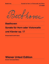 Beethoven: Sonata for horn or cello and piano op. 17