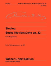 Sinding: 6 Piano Pieces - op. 32