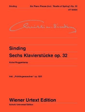 Sinding: 6 Piano Pieces - op. 32