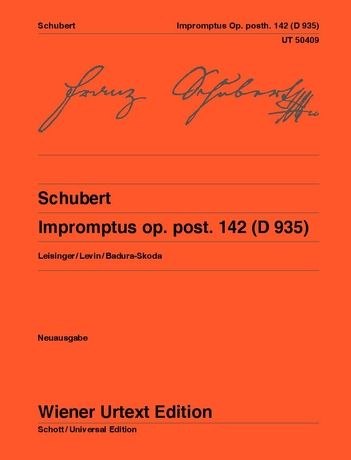 Schubert Impromptus - op. post. 142 (D 935)
