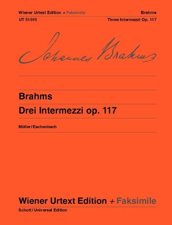 Brahms Three Intermezzi - op. 117