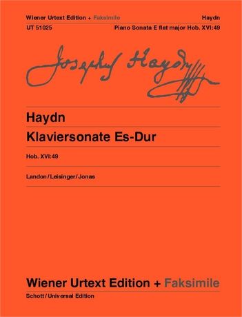 Haydn Piano Sonata for piano Eb major Hob. XVI:49