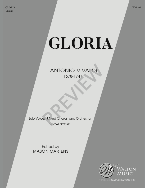 Vivaldi Gloria SATB