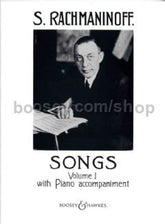Rachmaninoff Songs with Piano Accompaniment - Volume 1