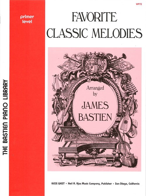 Bastien Favorite Classic Melodies, Primer