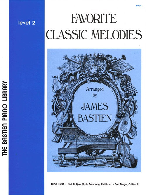 Bastien Favorite Classic Melodies, Level 2