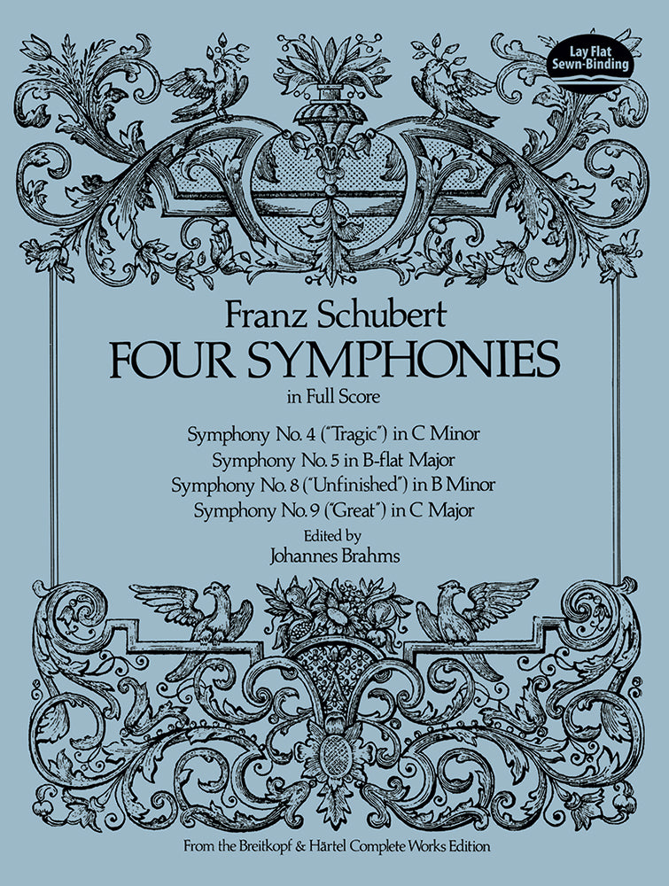 Schubert Four Symphonies in Full Score