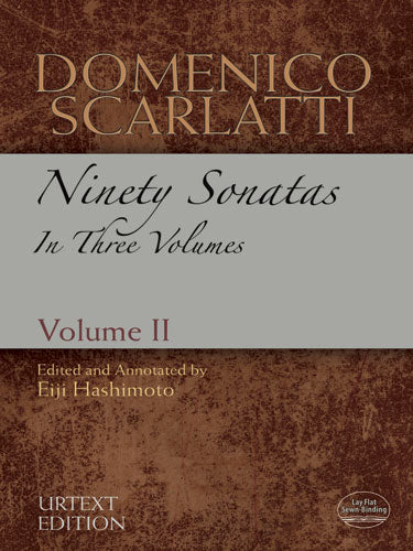 Scarlatti Ninety Sonatas in Three Volumes, Volume II O/P