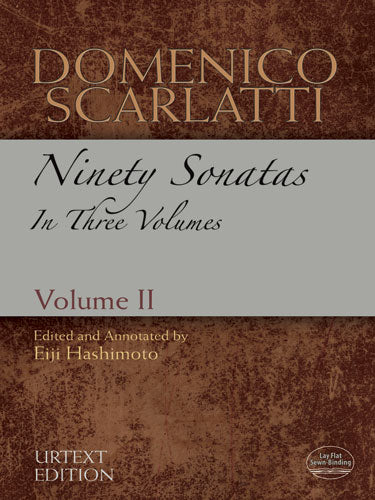 Scarlatti Ninety Sonatas in Three Volumes, Volume II