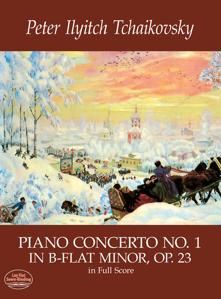 Tchaikovsky Piano Concerto No. 1 in B-Flat Minor, Op. 23, in Full Score