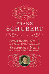 Schubert Symphony Nos. 8 & 9 Mini Score