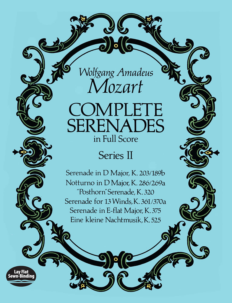 Mozart Complete Serenades in Full Score, Series II