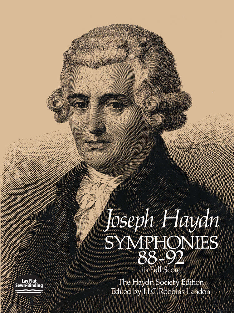 Haydn Symphonies 88-92 in Full Score: The Haydn Society Edition