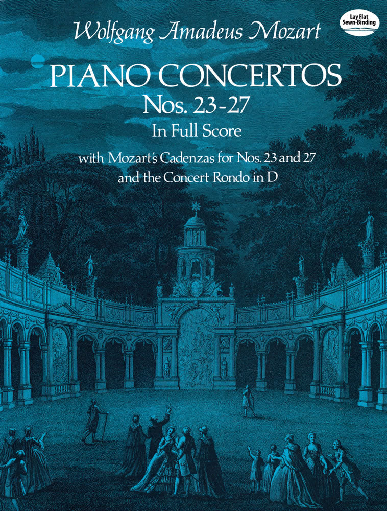 Mozart Piano Concertos Nos. 23-27 in Full Score