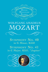 Mozart Symphony Nos 40 and 41 Mini Score