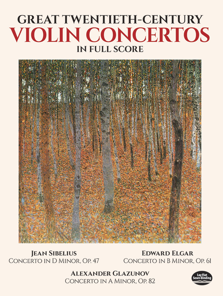 Great Twentieth-Century Violin Concertos in Full Score