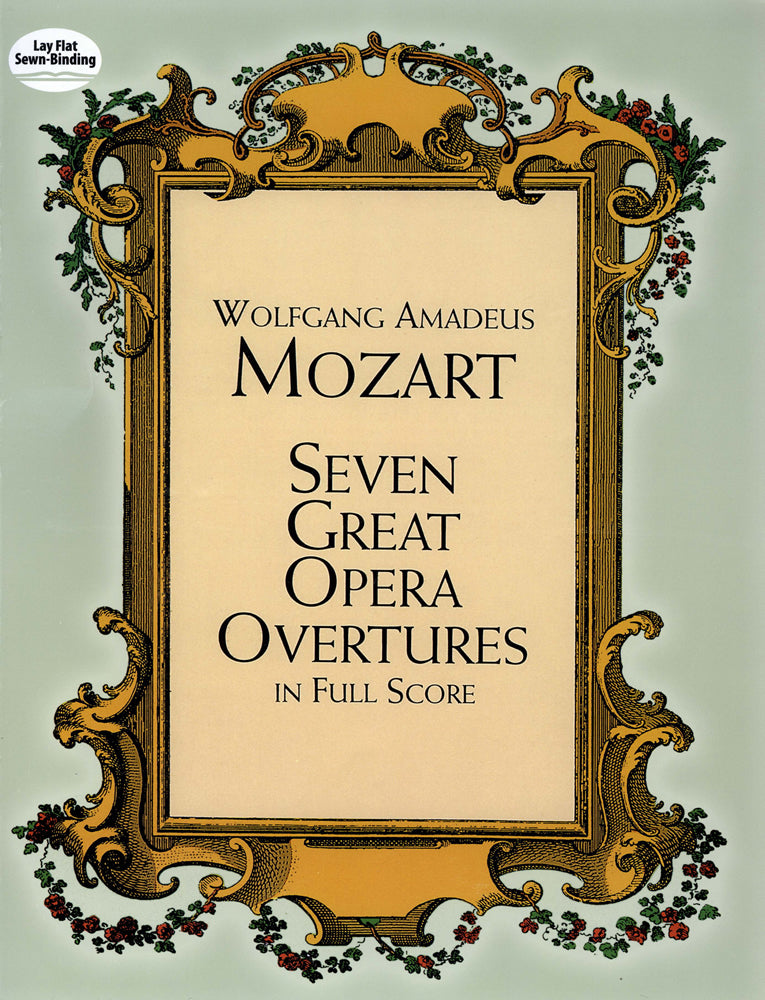 Mozart Seven Great Opera Overtures in Full Score